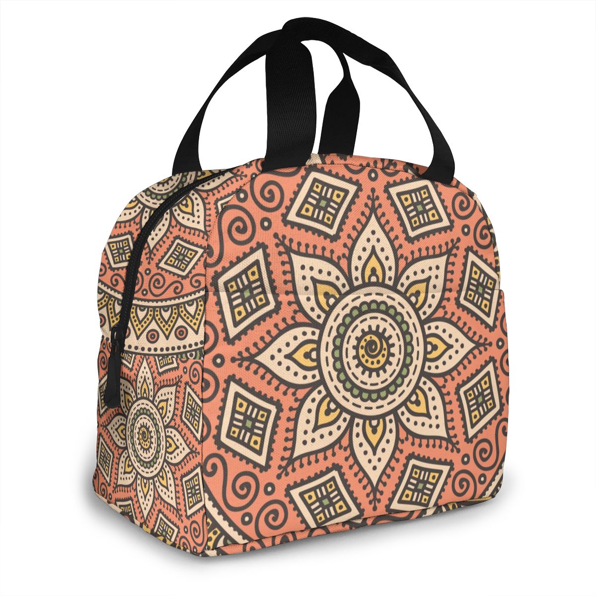 Sac de pique-nique pour hommes et femmes, Vintage, boîte à déjeuner, sac de nourriture isotherme à la , fourre-tout isotherme