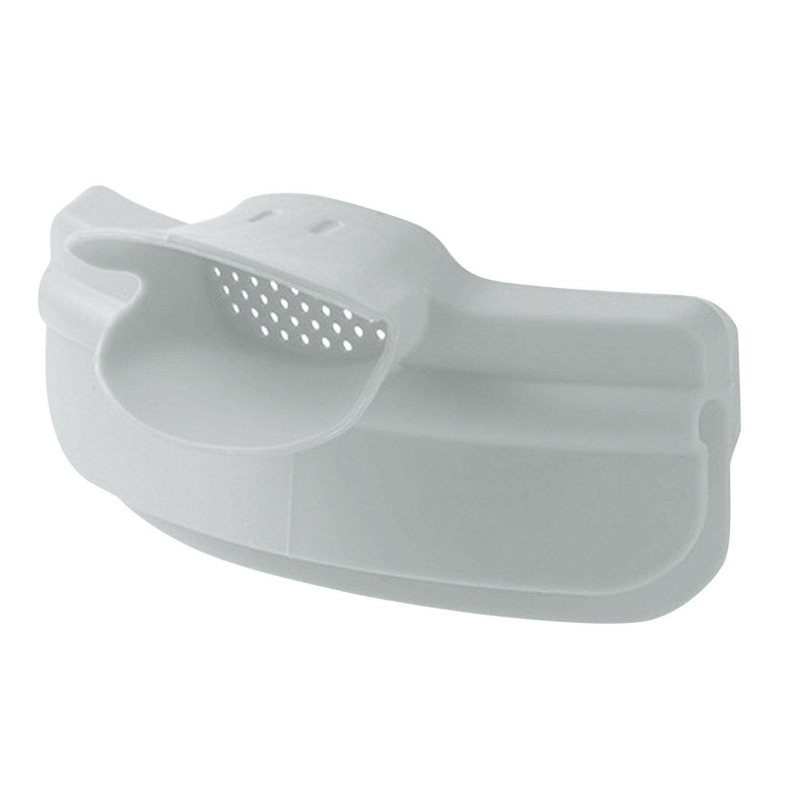 Round Pot Silicone Soup Guide Nozzle Square Splash Scald Prevention Portable Discharge Spout Easy Clean Tomato Bisque Soup: Gray