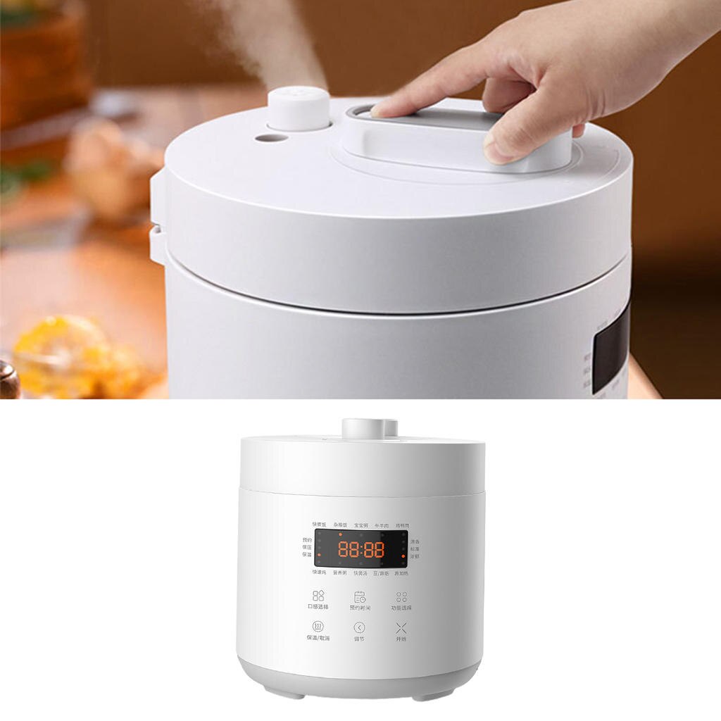 Non-Stick Rice Cooker Multifunction Electric Pressure Cooker for Dormitory US Adaptor