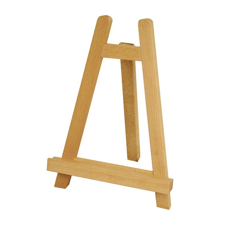 Small 11 inch Tabletop Wood Display Artist A-Frame Easel