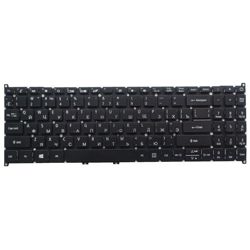 Tastiera USA Per Acer Aspire 3 A315-57 - N18Q13, N19C1, N17P6 - Nero - Nuova Generica