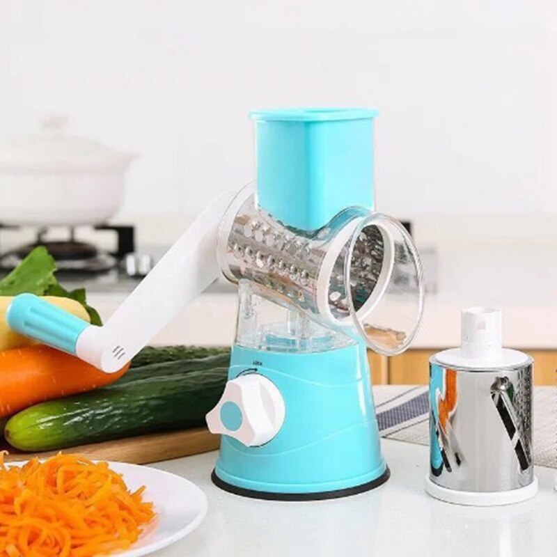 Multifunctionele Handleiding Plantaardige Spiral Slicer Chopper Slicer Kaas Rasp Groentesnijder Keuken Gereedschap