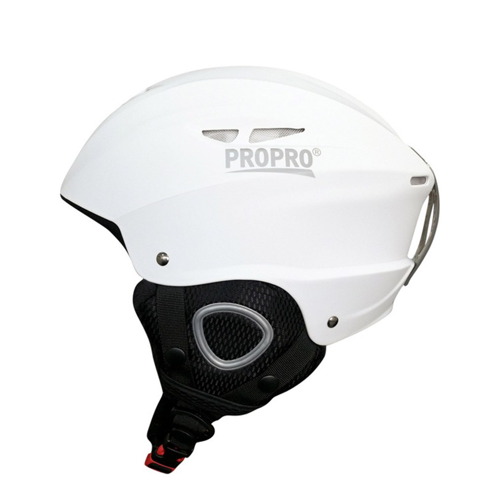Schnee Sport Radfahren Erwachsene freundlicher Ich bin Freien Ski Helm Integral- geformten Snowboard Warme Skateboard Sicherheit ABS Herbst Winter: matt Weiß / S