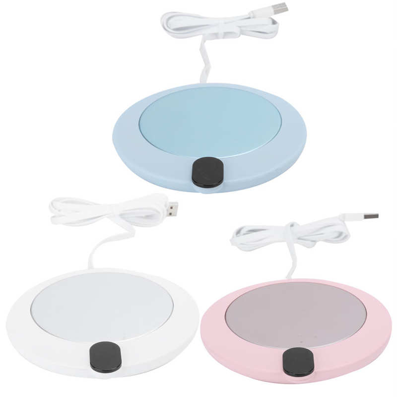 Usb Auto Constante Temperatuur Cup Warmer Verwarming Mat Pad Mok Warmer Voor Thuis Kantoor Melk Thee Water Verwarming Pad coaster