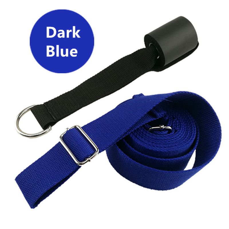 A0ND Door Flexibility &amp; Stretching Leg Strap Ballet Dance Gymnastics Leg Stretcher: Deep Blue