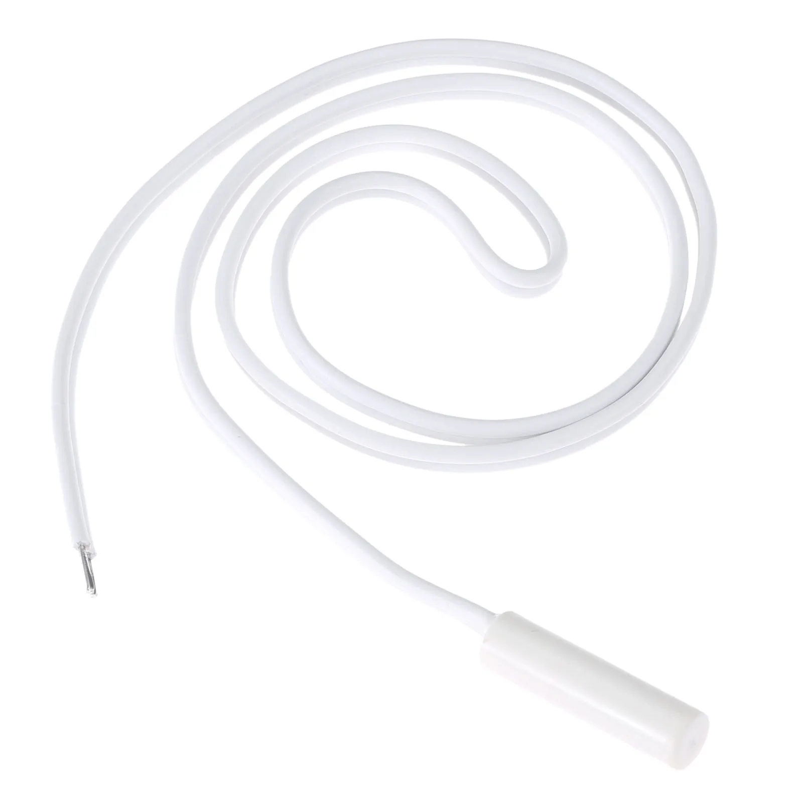 WR55X10025 Refrigerator Temperature Sensor with Line (Thermistor) Kit for General Electric #914093 AP3185407 PS304103 WR50X10027