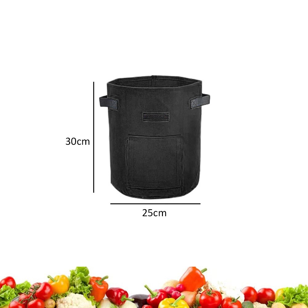 Borsa per piantare piante attrezzi da giardinaggio per la casa borsa per piantare verzura in serra in vaso di patate borsa per piante idratante: C