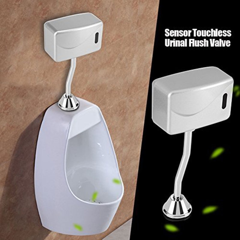 Big Infrarood Sensor Urinoirspoeler Urinoir Flusher Automatische Batterij Operated Operated Waterbesparende Gert Wc Onderdelen Fo