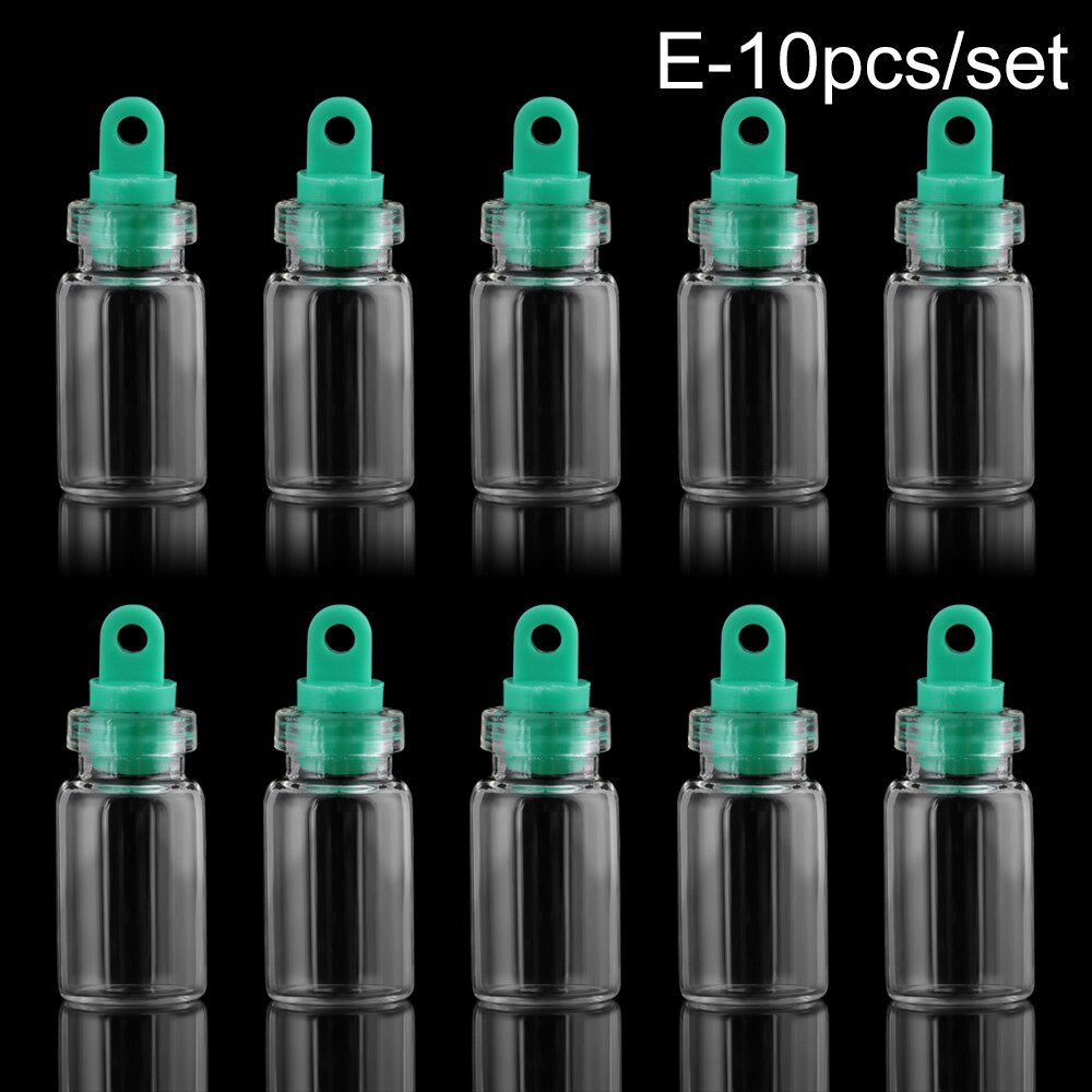 10Pcs 12X24Mm Kleine Drift Fles Glazen Potten Decoratie Diy Containers Mini Bericht Flesjes Ornamenten Kurk home Decor: E
