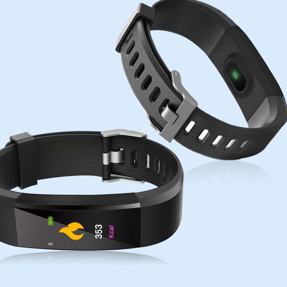 Armband Hartslag Bloeddruk Smart Band Fitness Tracker Smartband Bluetooth Polsband Voor Fitbits Smart Horloge