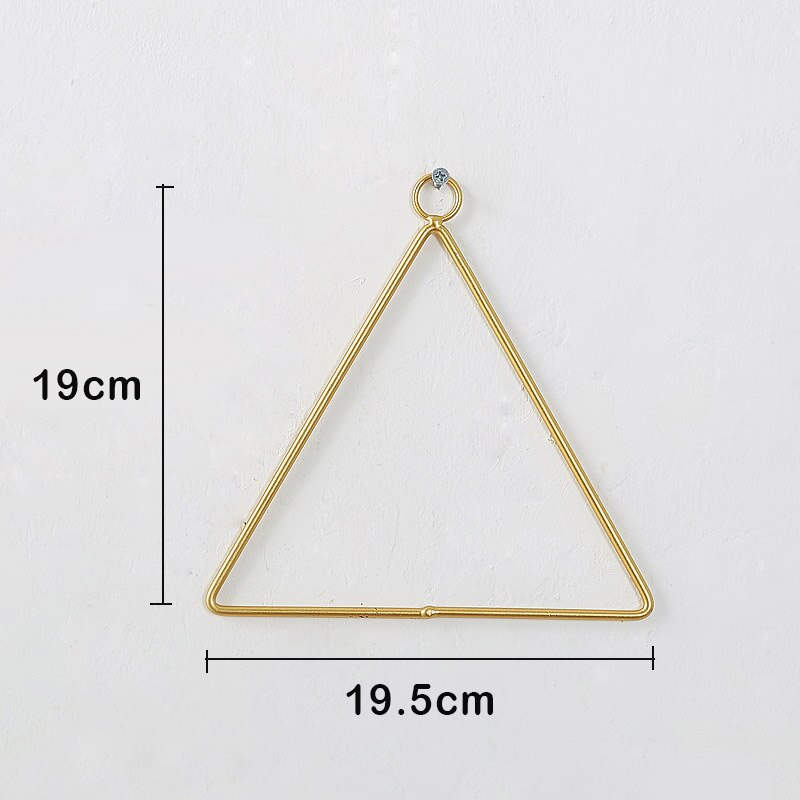 DIY Kranz Blume Ring Gestell Für Heimat Tür Party Ornament Gold Metall Traum Fänger Ring Hochzeit Blumen Haken Hängen Dekoration: 2
