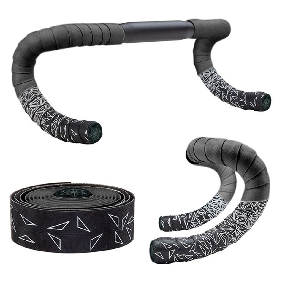 Racefiets Stuurlint Zachte Ademende Mtb Racefiets Stuur Riem Anti-Slip Pu + Eva Stuur Strap fiets Accessoires