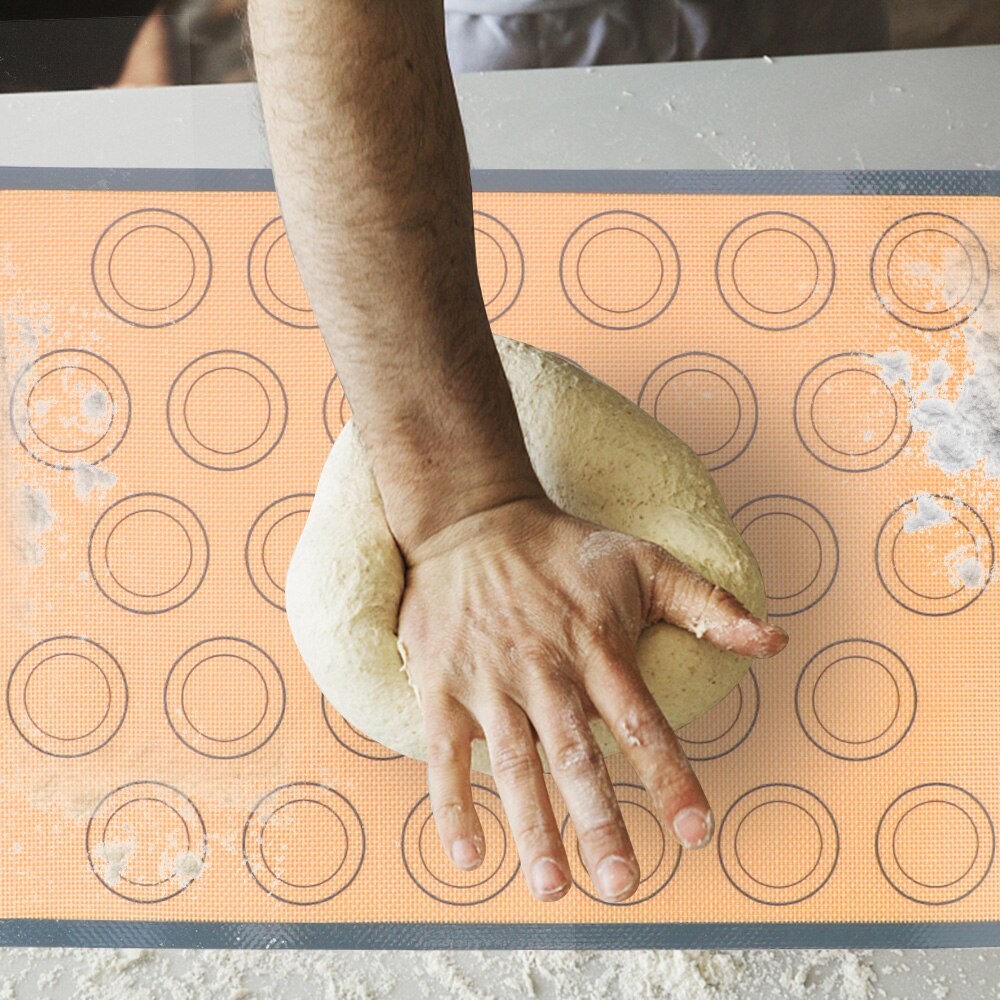 Hilife cake pad antiaanbak deegmat voor cake koek macaron bakplaat bakvorm mat siliconen bakmat pad