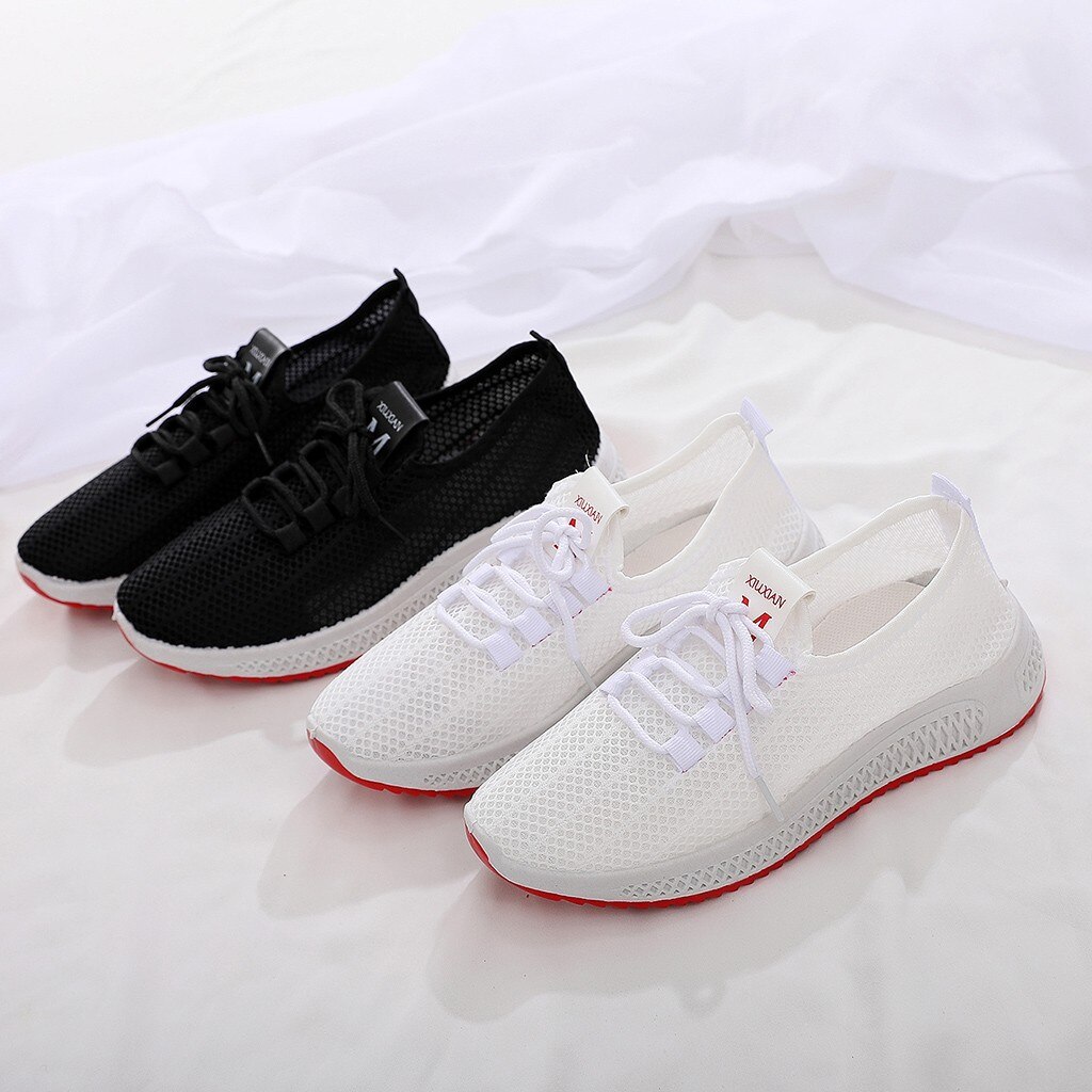 Perimedes Women's Ladies table tennis Elastic shoes Sport Walking Sneakers Women Breathable Soft girls tennis shoes#g35