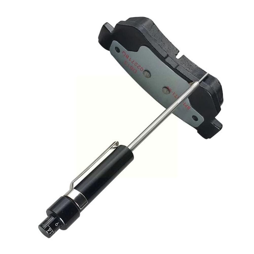 Brake Pad Measuring Gauge Portable Brake Pad Scale Universal Brake Pad Detection Pen Test Special Tool For Car Tire B4H3