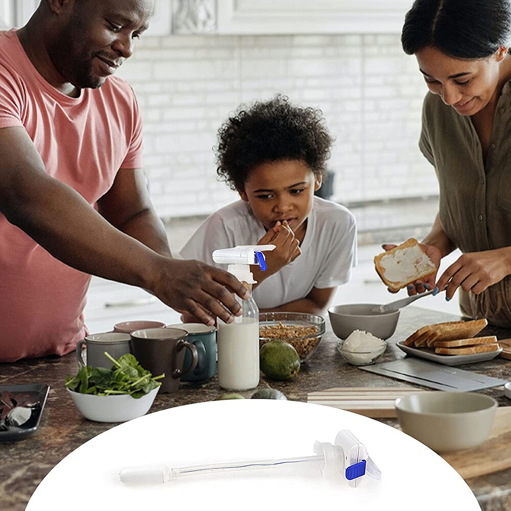 2Pcs Automatic Drink Dispenser, Milk Juice Dispenser for Milk Juice Beer Spill Proof Beverage Tap