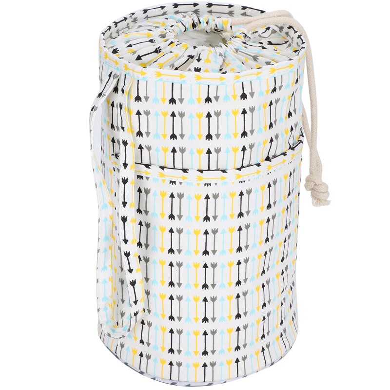 Borsa per cilindro tutto'uncinetto maglione per la casa fai-da-te ferri da maglia gancio per lana organizzatore di Tote per gli amanti della maglieria uncinetto principiante