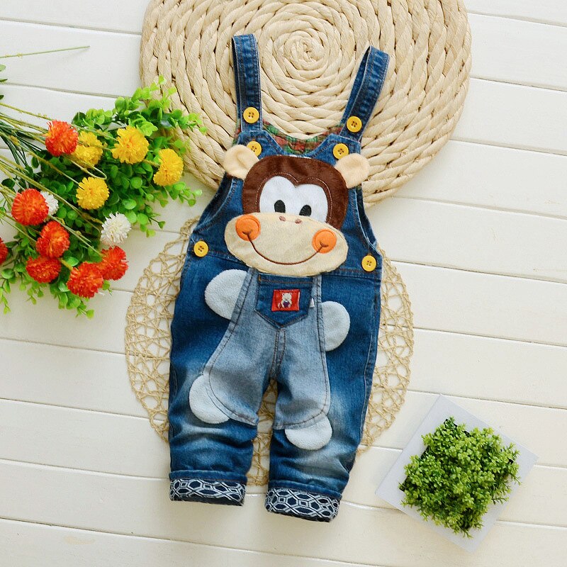 Diimuu Lente Peuter Jongens Lange Broek Denim Overalls Tuinbroek Kids Baby Boy Jeans Jumpsuit Kleding Kleding Outfits Broek