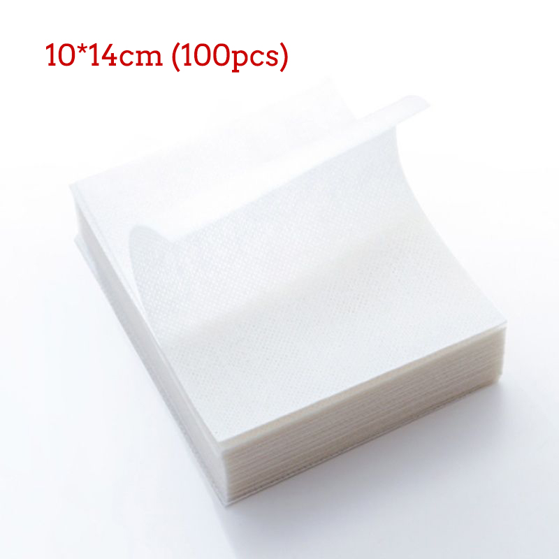 100pc Farbe Fänger Blatt Beweis Farbe Absorption Papier Anti Tuch Gefärbt Blätter Wäsche Farbe Lauf Entfernen Blatt in Waschen maschine: 10x14cm (100Stck)