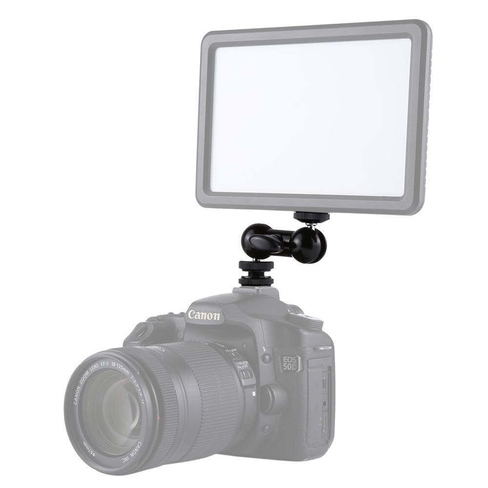 Aktion Kamera schnell Freisetzung Kugelkopf Klemme Blitz Schuh schwenken Ball Kopf für insta360 eine x2 1/4 zoll Stativ Schraube Magie Arm