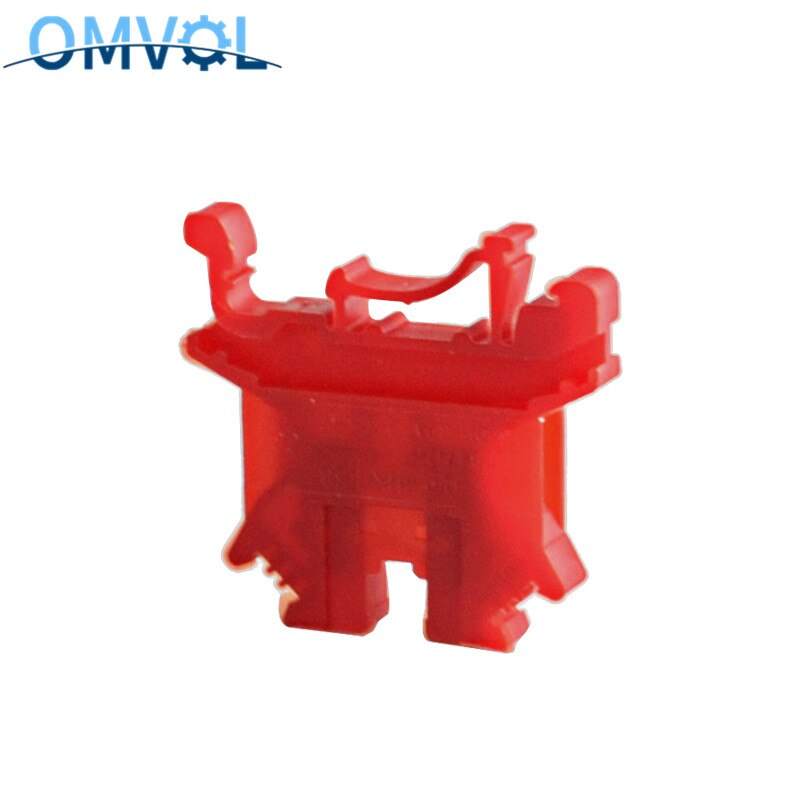 UK2.5B Screw Ground Terminal Block: Red