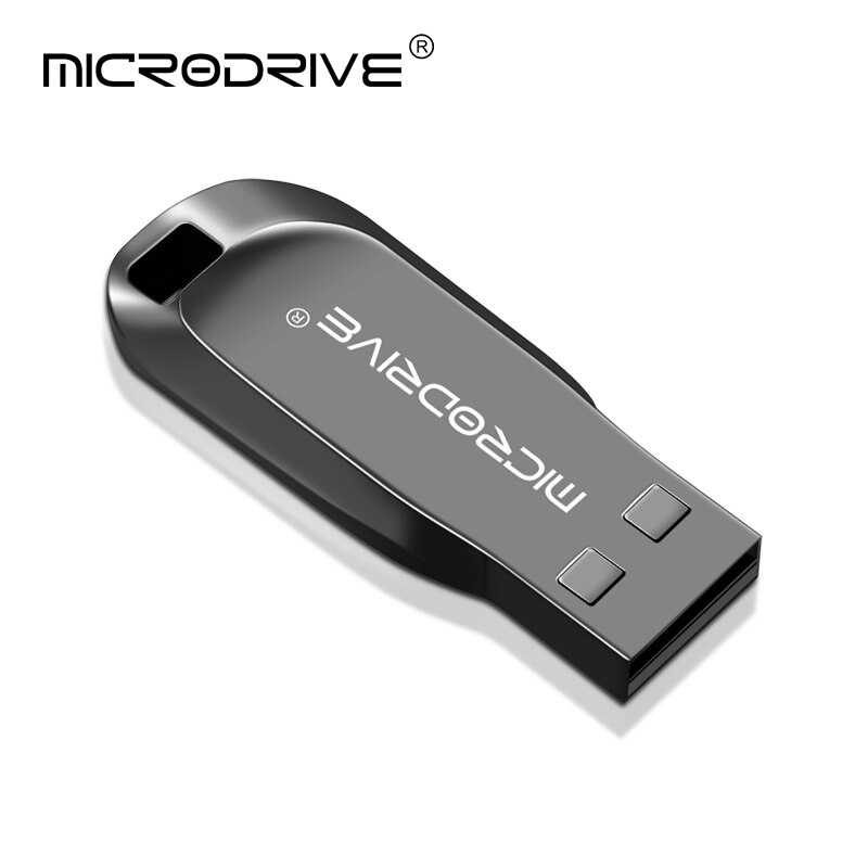 Metalen Pen Drive 2.0 Metalen Usb Flash Drive 128Gb 64Gb 32Gb High Speed 16Gb 2.0 Geheugen flash Stick: 128GB / Black