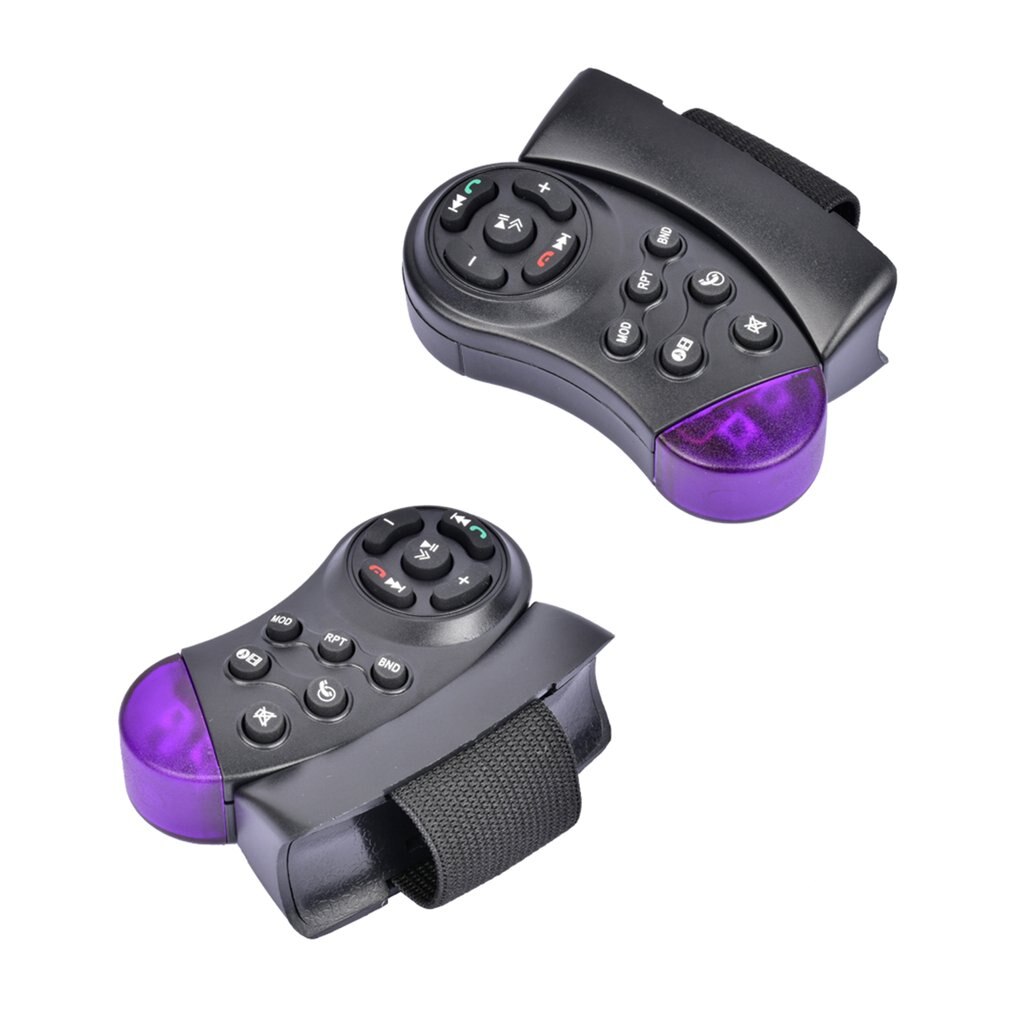 Intelligent Smart Ergonomic Remote Control Steering Wheel Remote-Control DVD Vehical Car CD Black