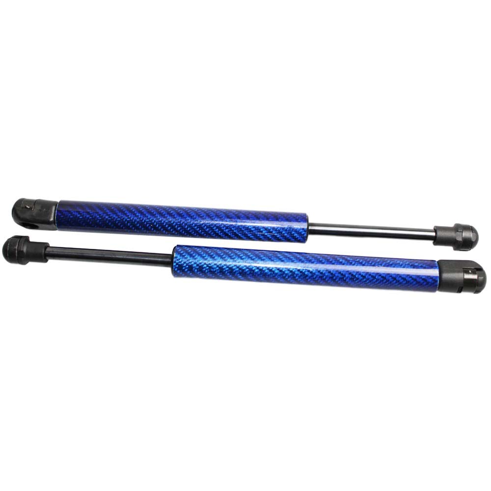 for PORSCHE 911 Targa (991) - Gas Charged Rear Engine Lid carbon fiber Gas Spring Struts Prop Lift Support Damper 168mm: blue carbon fiber