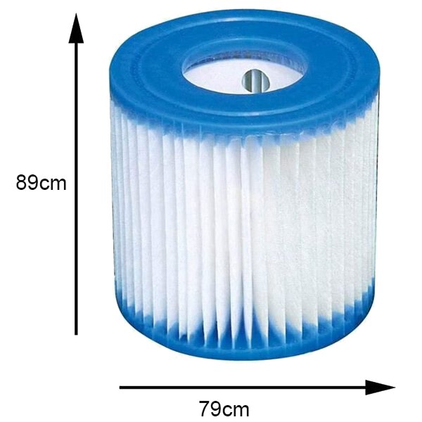 4x Filter S, Beugel, Zwembad Filterpomp Filter S, 300 Gallon Volume Filter Pomp Filter S