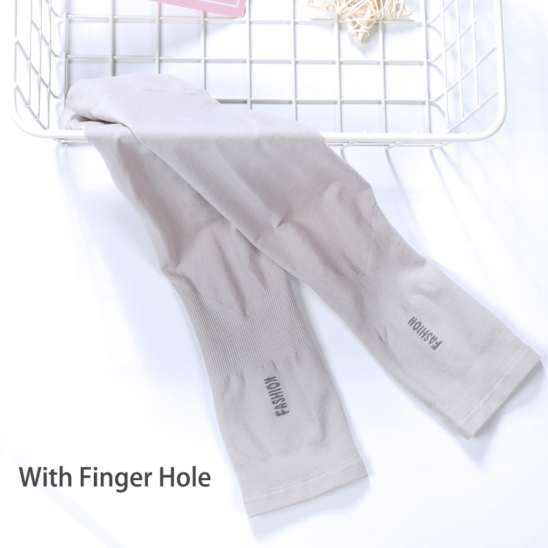 1 paar Unisex UV Sonnencreme Auto Fahren Halb Finger Manschette Hand Schutz Frauen & Männer Finger Lange Handschuhe Sommer Arm ärmeln W1132: E