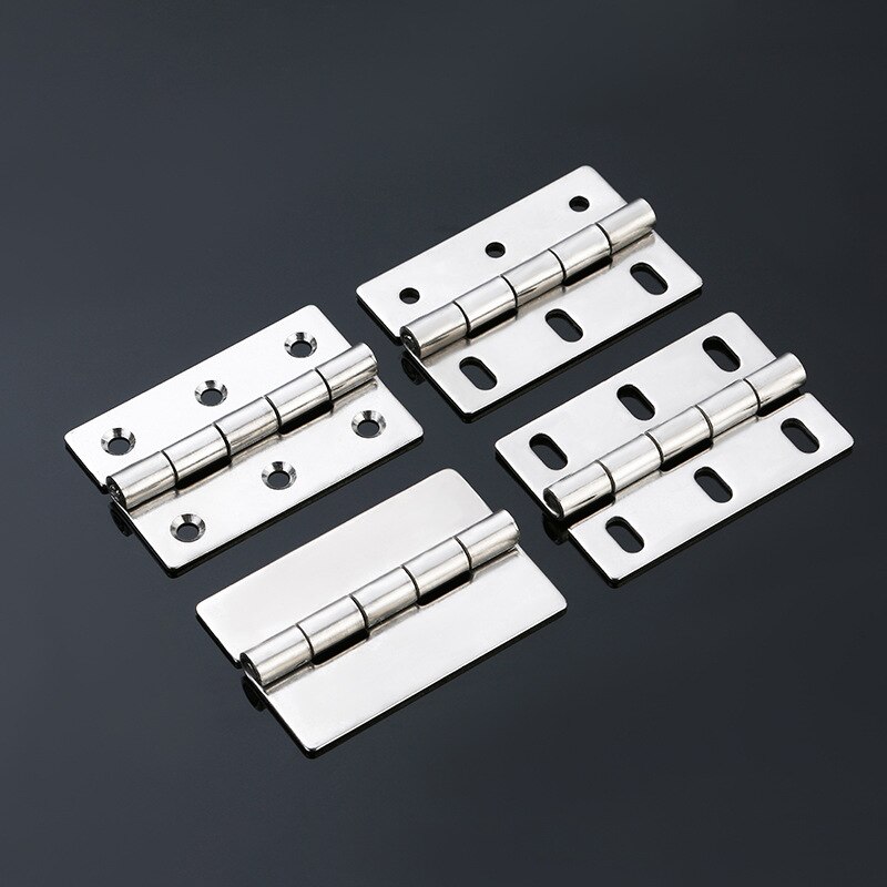 JD 304 Stainless Steel Industrial Furniture Electric Cabinet Adjustment Hinge 90*60*3 Hinge Furniture Hardware