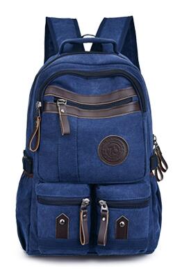 Chuwanglin rygsæk til mænds bærbare rygsæk lærred mandlige rygsække stor kapacitet skoletasker vintage rejsetaske  a7610