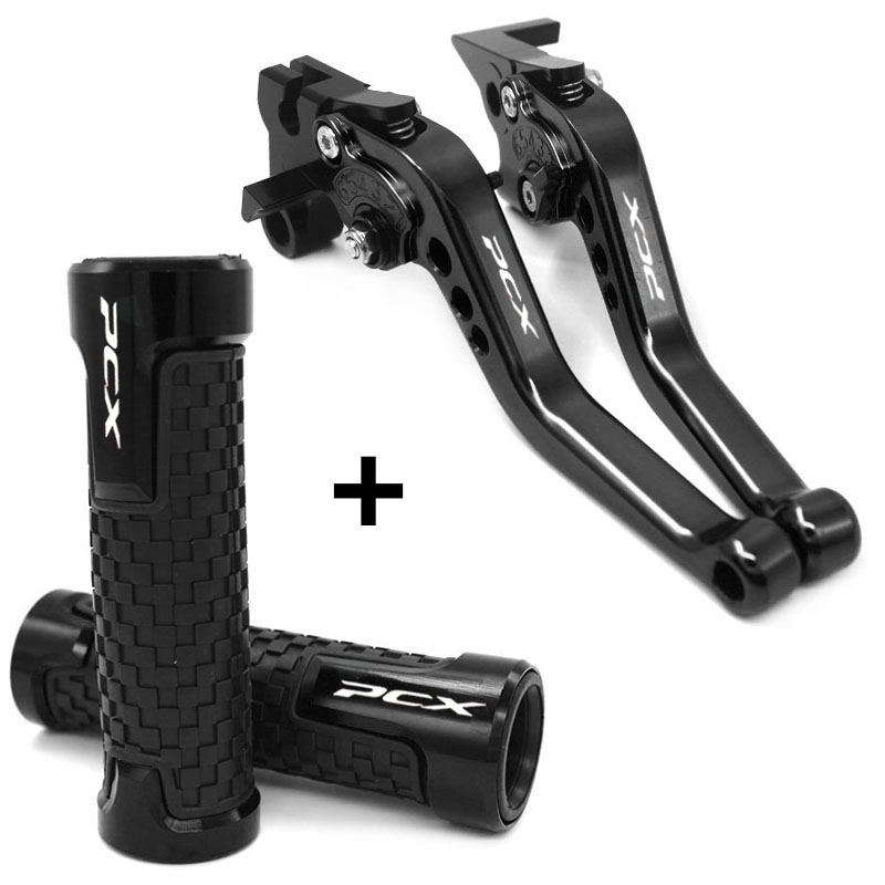 Motorcycle Brake Clutch Levers handle bar Handbrak FOR PCX125 PCX150 PCX 125 150: green