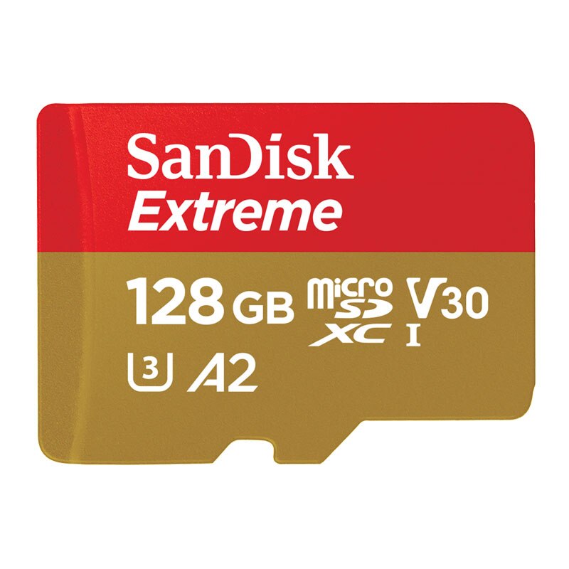 SanDisk Micro SD Card 100MB/s 256GB 128GB 64GB 32GB 16GB U3/U1 V30 A1 Class 10 Memory Card SDXC SDHC microsd Flash TF Card: V30-128GB