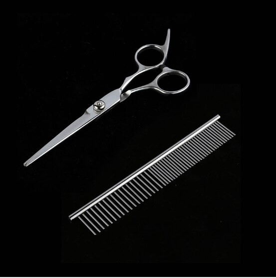 Profesjonalny zestaw robić pielęgnacji depilator zwierząt domowych kot domowy sierść psa trymer kliper elektryczne zestaw robić golenia maszynka robić strzyżenia: comb i scissors