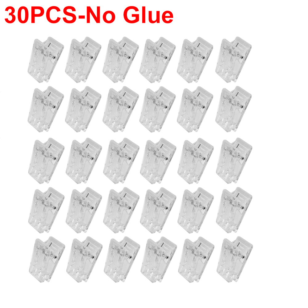 30/10/5/1PCS Selbstklebende Clips Papierklemmen Tapisserie Clips Foto Bild Poster Kunststoff Frühling Clip Schule DIY Dekoration: green