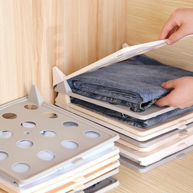 Closet Shelf Household storage layered partition clothes split board cabinet Clothing partition layered photo frame LB11299