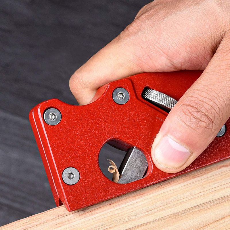 Fasenhobel mit Unterstützer, Handhobel für sterben Holzbearbeitung, zum schnellen Kantenhobeln, Bogenmaß-Eckenhobel, Trimmen, Zimmermanns-Hand-DIY-Werkzeug