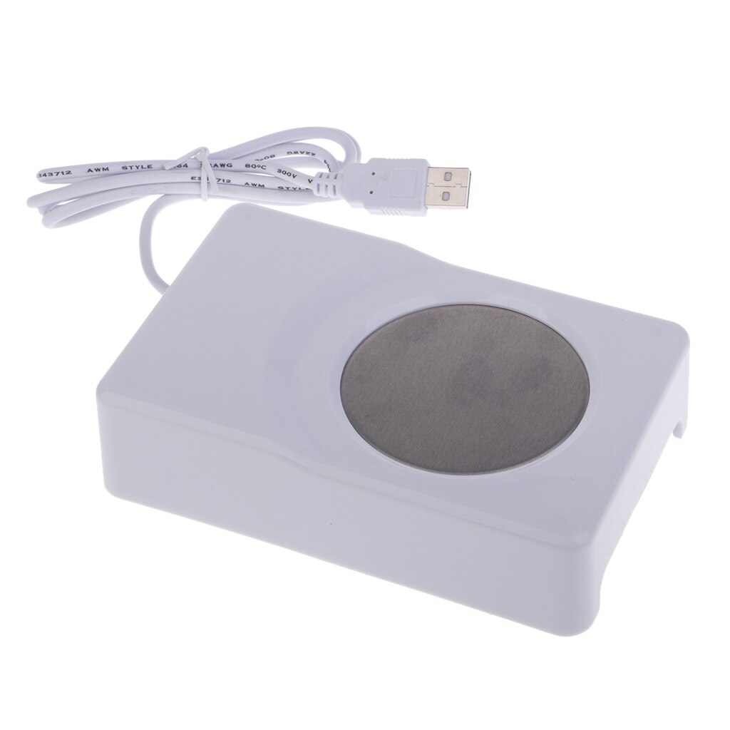 Portable Desk Warmer and Cooler Pad Milk Drink Food with USB Cord Home