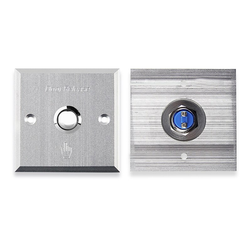 Aluminum Door Push Launch Key Button to Access Control Exit Button Release Push Switch for Home Security Protection