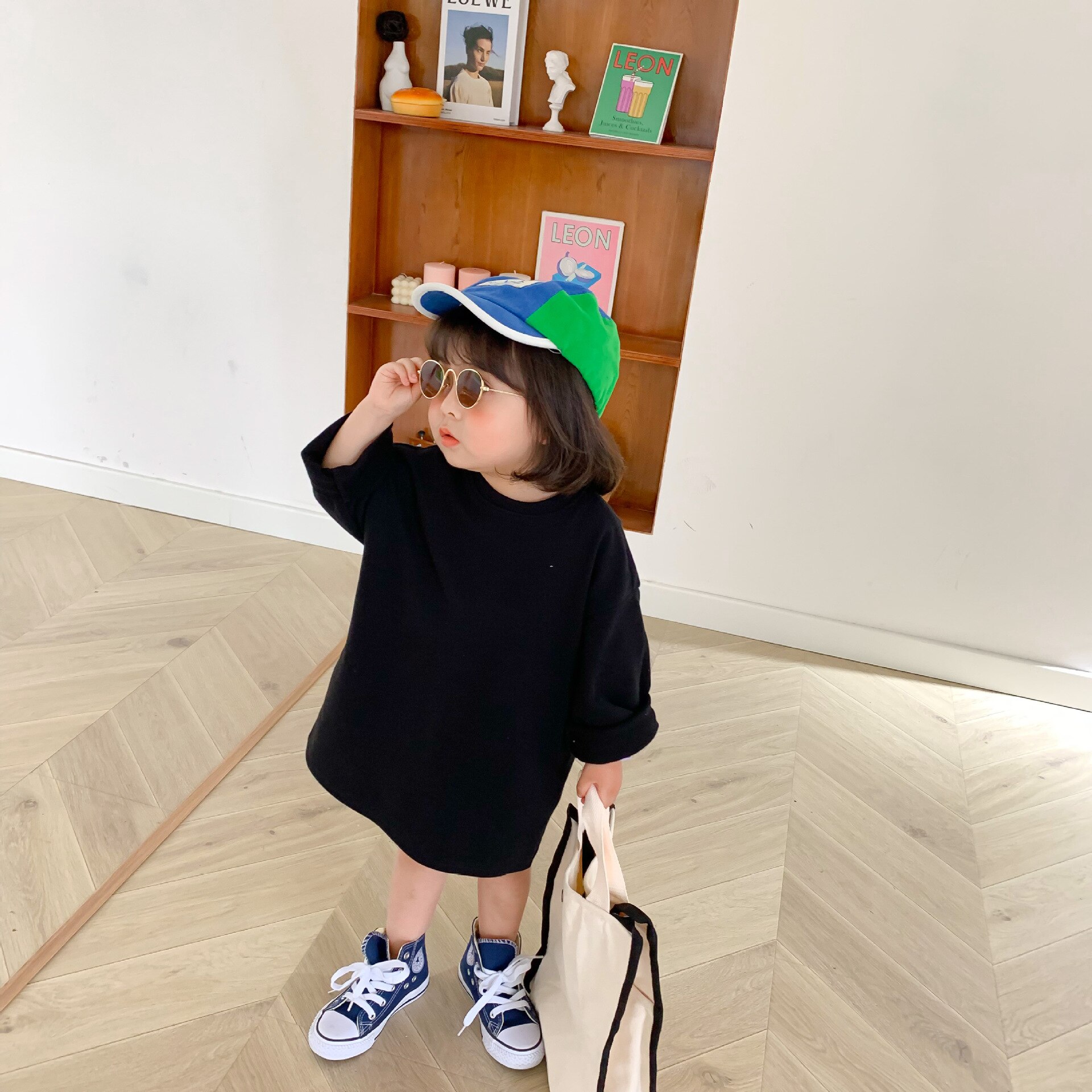 Herfst Meisjes Met Lange Mouwen Katoenen T-shirt Kids Bak Beer Tops