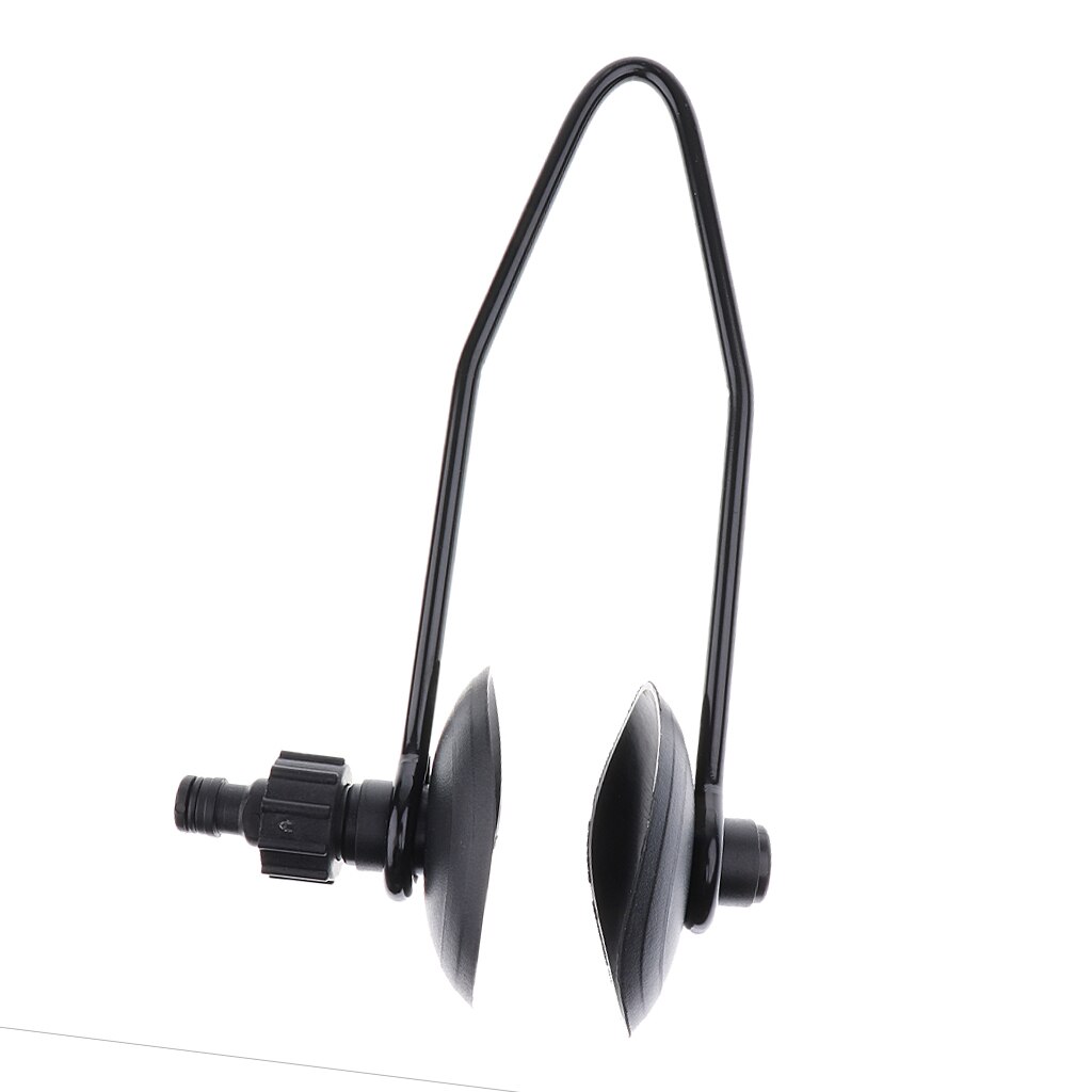 Large Rectangular Outboard Motor Water Flusher / Engine Muffs Cups Dual Flow - Boat/Marine For Quick & Secure Connection