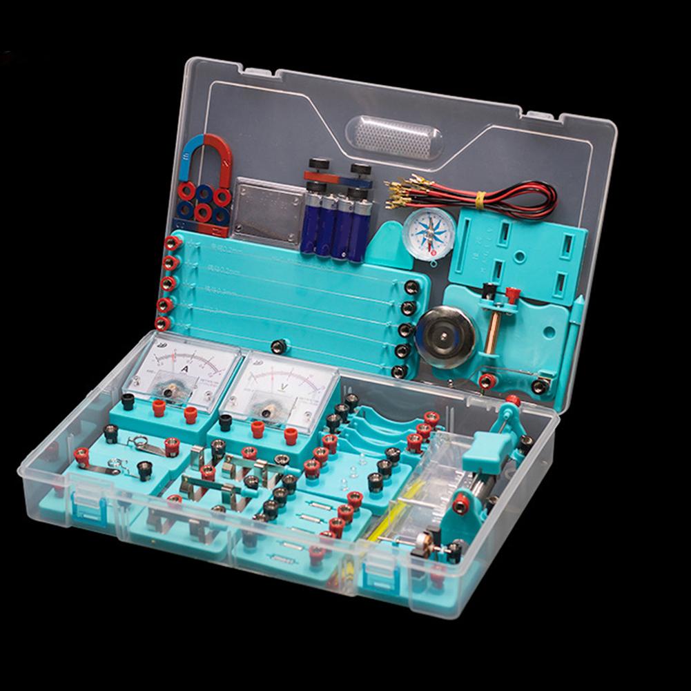 Wissenschaft Experiment Physik Strom Magnetismus Physik xperiments Grundlegende Schaltung Experiment Kid Studenten Lernen Werkzeug физика