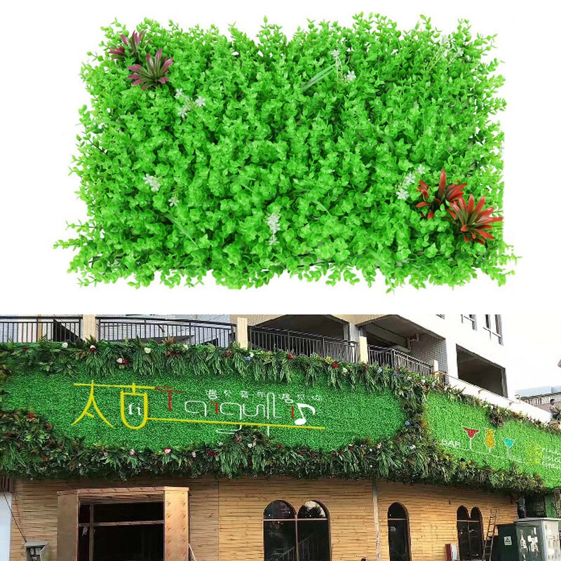 Ficus Leaf Expandable/Stretchable Privacy Fence Screen Single Side Leaves and Vines Decor Handmade HKS99