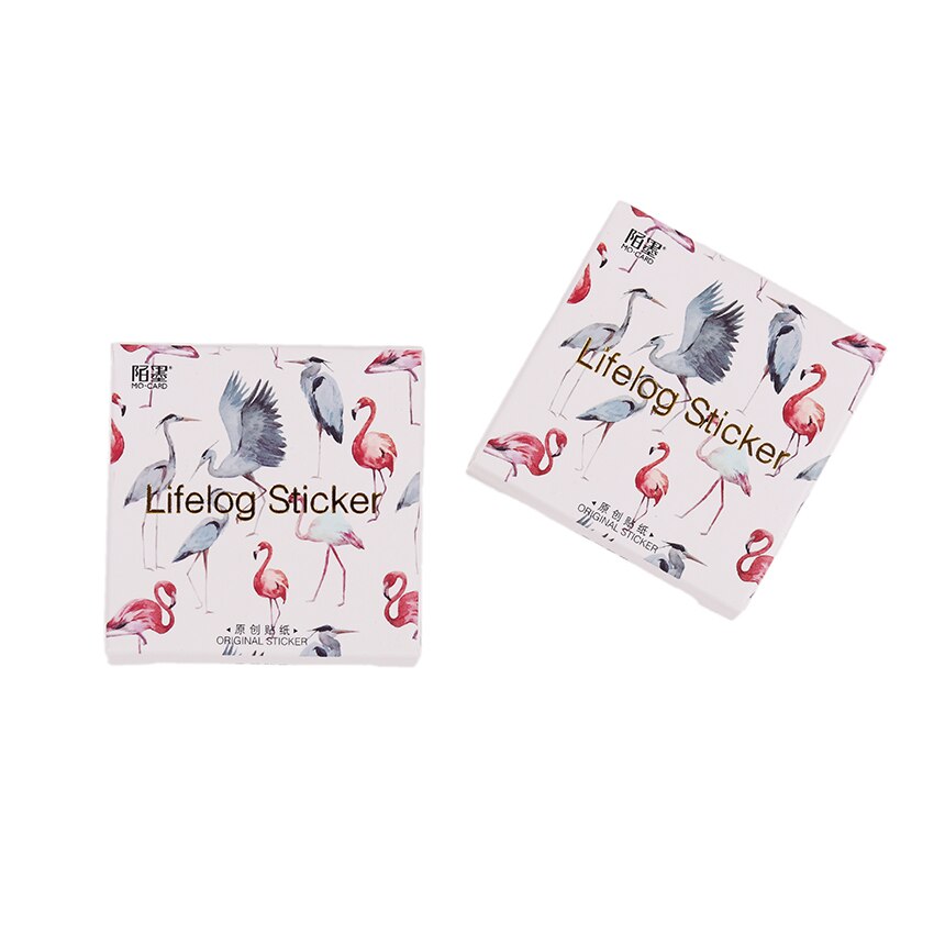 45PCS/set Animal Diary Stickers Pack Kawaii Planner Scrapbooking Sticky Stationery Escolar School Supplies