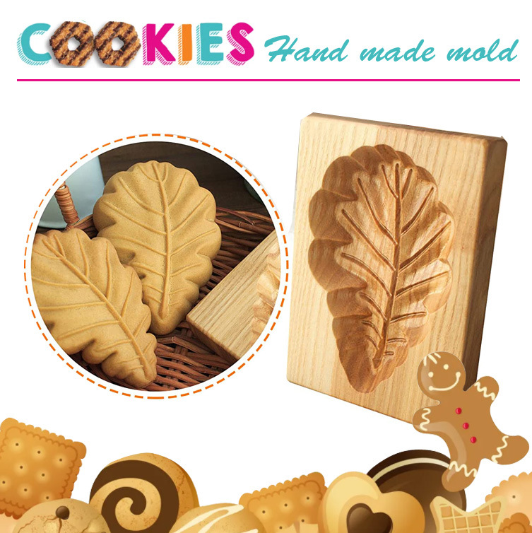 29 estilos molde de madera para galletas, cocina, hogar, molde para pastel de pan de jengibre, prensa navideña, moldes en relieve para galletas 3D, panadería M533: TRANSPARENT