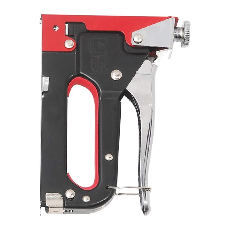 3-forma Manual muy resistente mano de uñas herramienta muebles grapadora para enmarcar con 600Pc grapas gratis madera Tacker herramientas
