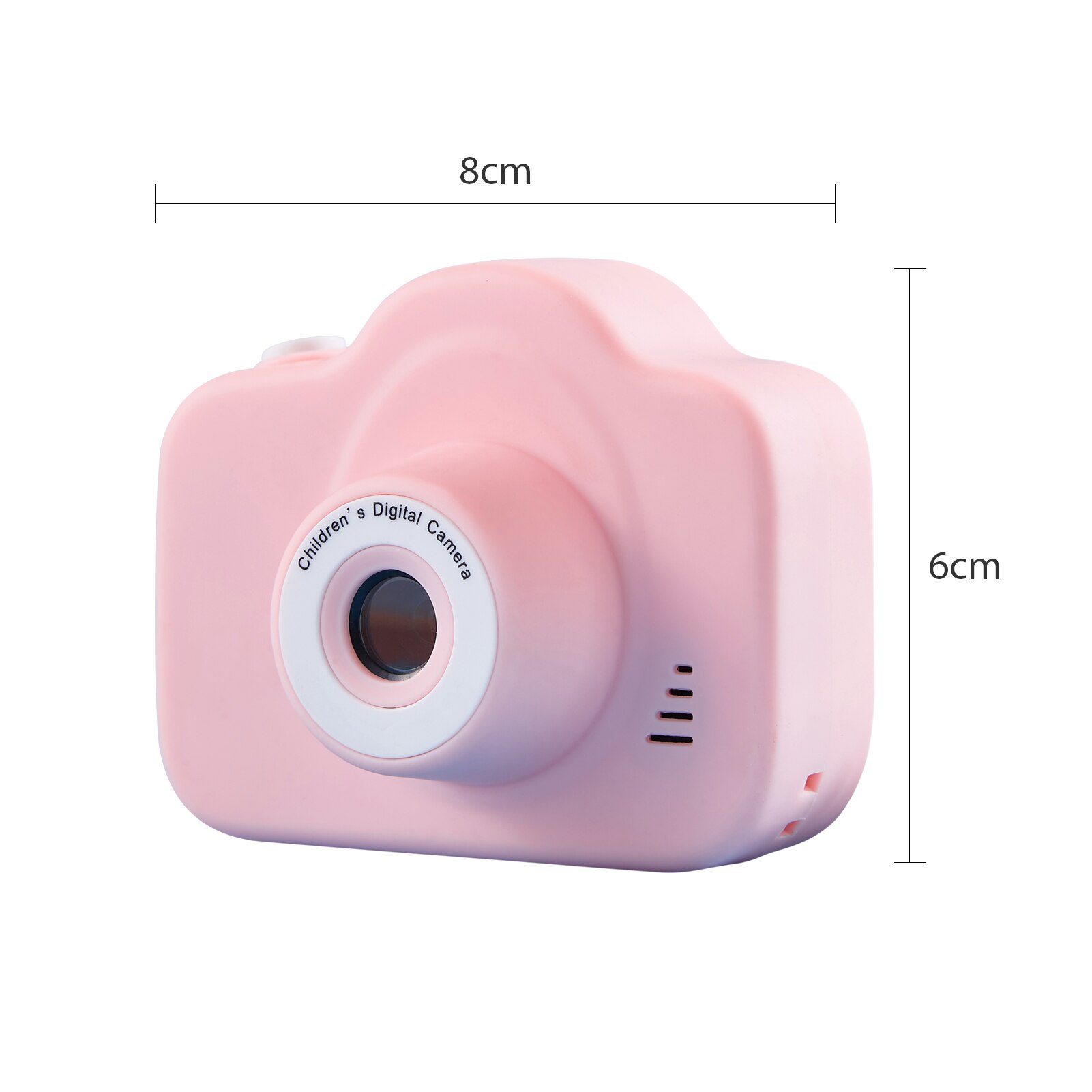 Kids Digital Camera Mini Video Camcorder 1080P High Resolution with 13MP 2 Inch IPS Display Screen Christmas for Boys Girls: Pink 720P / With 32GB TF Card