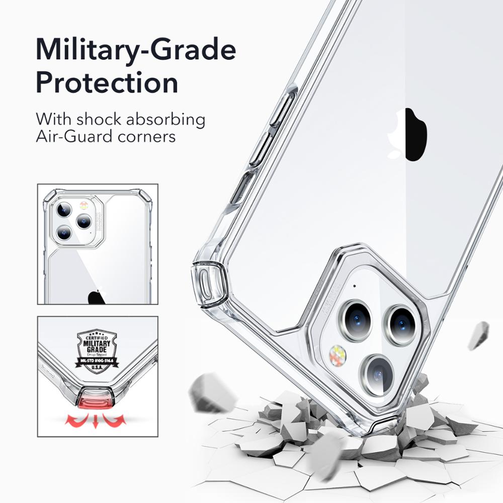 Custodia ESR per iPhone 12 Pro Max Air Armor custodia rigida trasparente antiurto protezione trasparente di lusso Cover posteriore per iPhone 12 mini