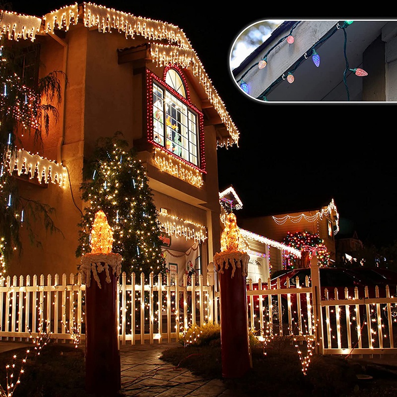Q-Aufhänger Haken Decke Q Schraube Haken Schraube Lichter Aufhänger Weihnachten Lichter Aufhänger Haken Decke Schraube Aufhänger (20, weiß)
